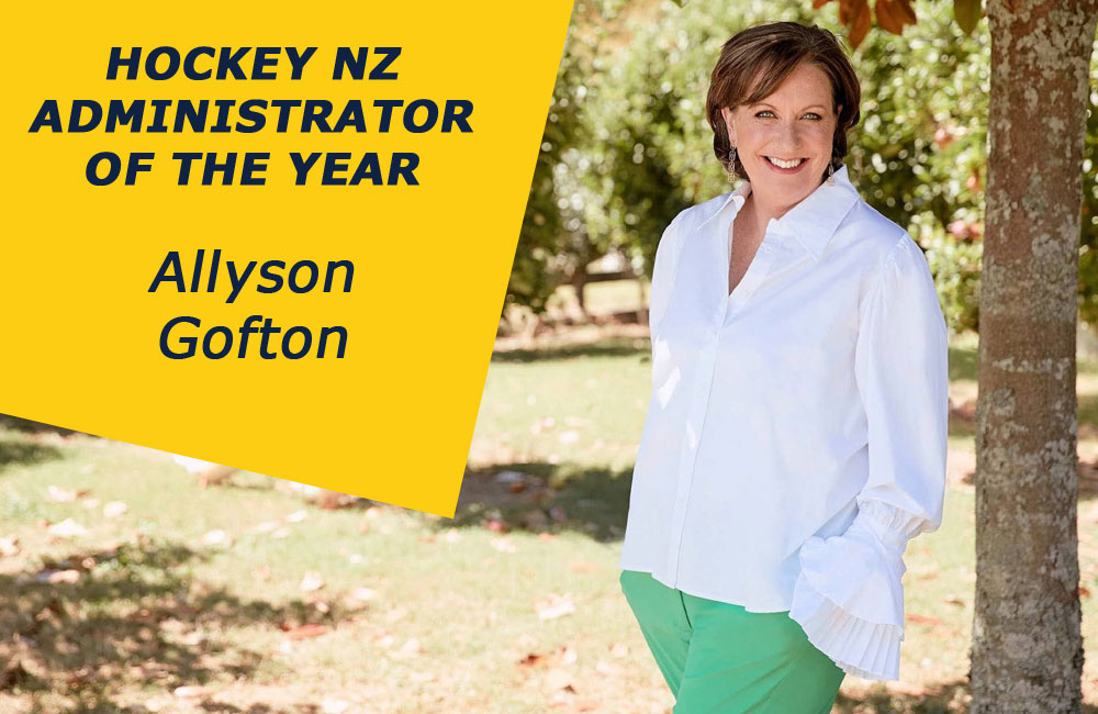 Allyson Gofton Named Hockey NZ Administrator of the Year